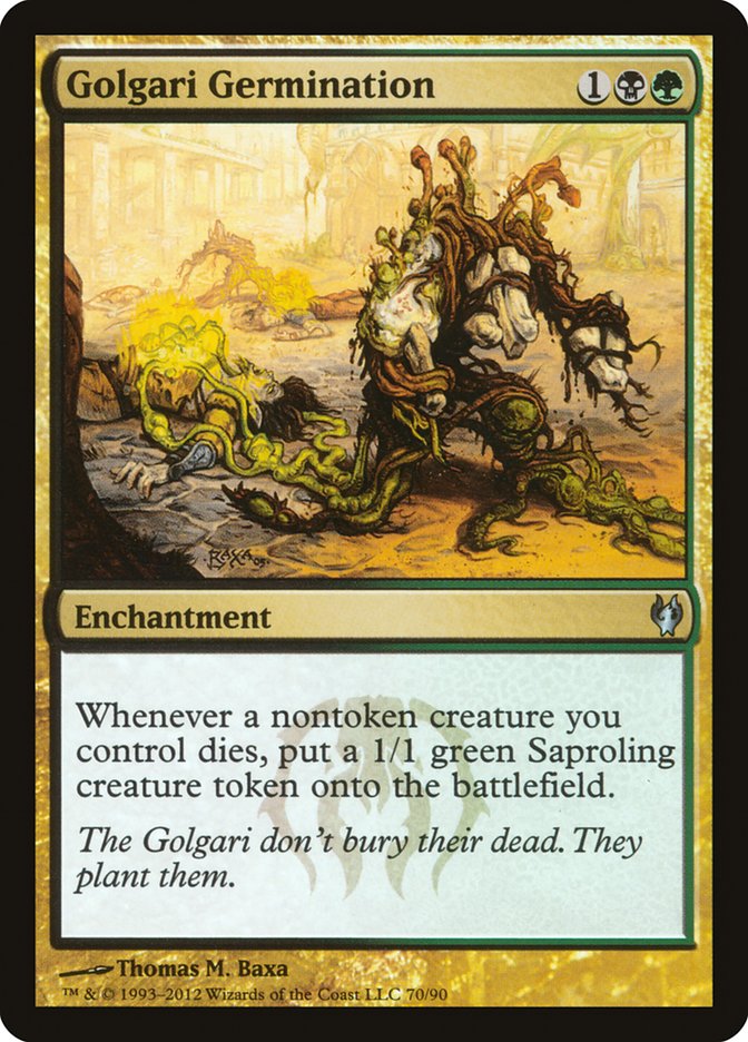 Golgari Germination [Duel Decks: Izzet vs. Golgari] | The CG Realm