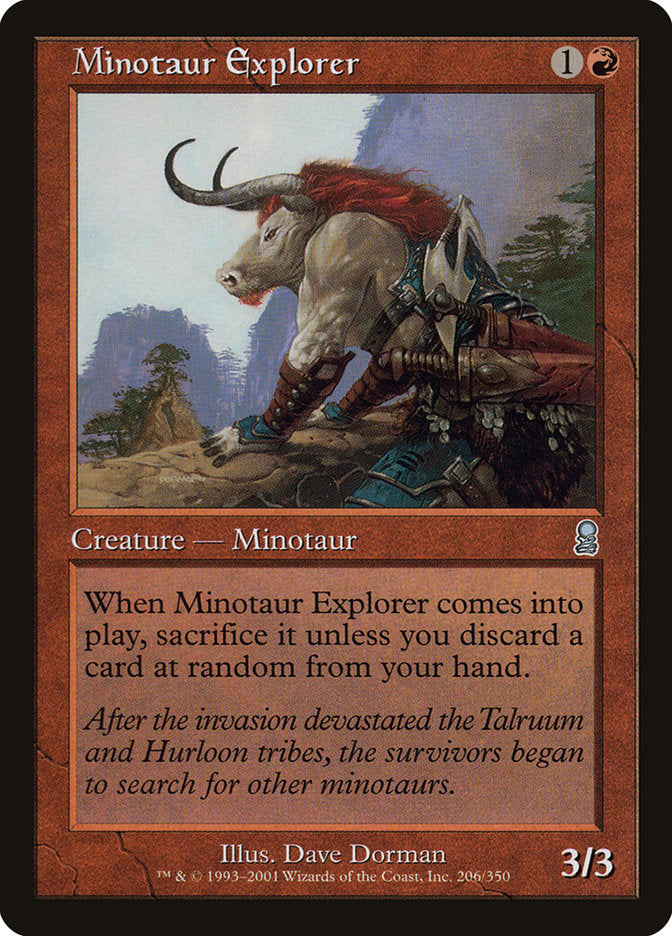 Minotaur Explorer [Odyssey] | The CG Realm