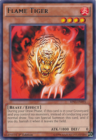 Flame Tiger [BP03-EN095] Rare | The CG Realm