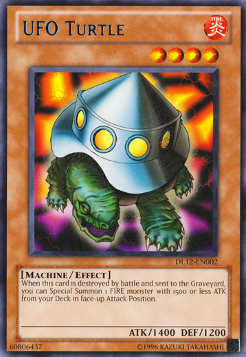 UFO Turtle (Blue) [DL12-EN002] Rare | The CG Realm