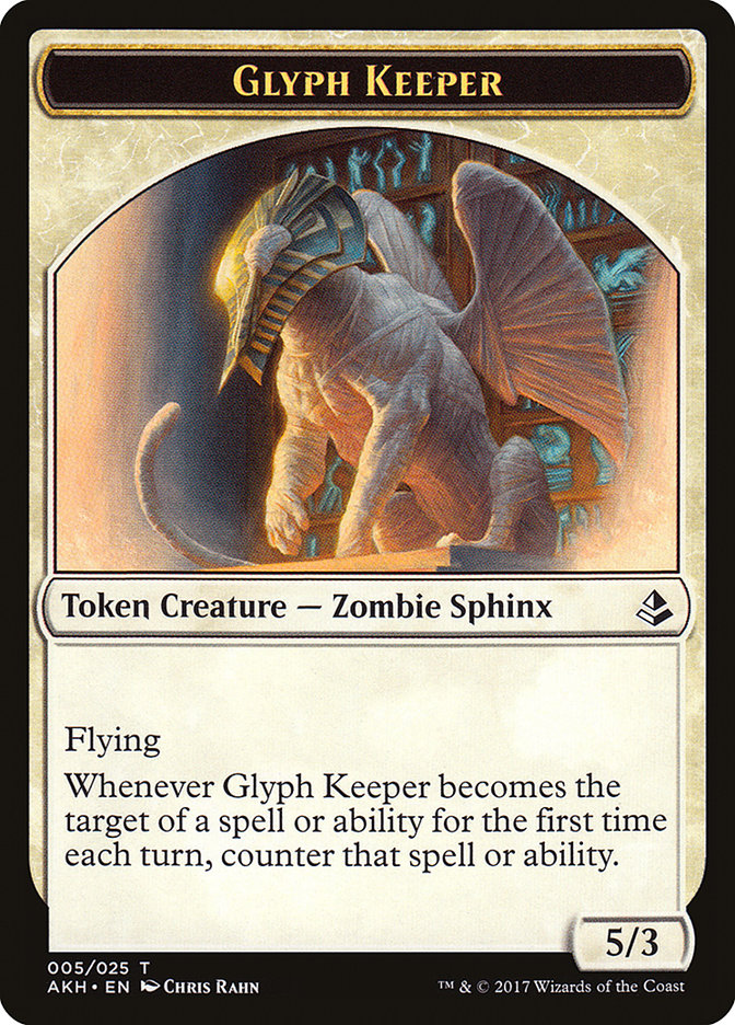 Glyph Keeper Token [Amonkhet Tokens] | The CG Realm