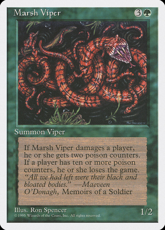 Marsh Viper [Fourth Edition] | The CG Realm