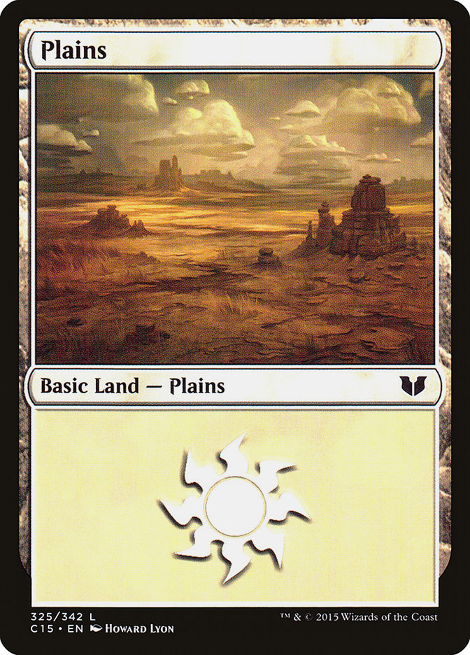 Plains (325) [Commander 2015] | The CG Realm