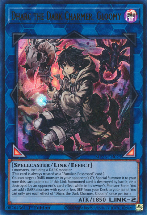 Dharc the Dark Charmer, Gloomy [MP23-EN025] Ultra Rare | The CG Realm