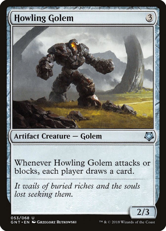 Howling Golem [Game Night 2018] | The CG Realm