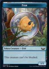 Fish // Angel Double-Sided Token [Streets of New Capenna Tokens] | The CG Realm