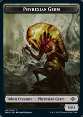 Phyrexian Germ // Squirrel Double-Sided Token [Modern Horizons 2 Tokens] | The CG Realm