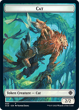 Insect // Cat Double-Sided Token [Starter Commander Decks] | The CG Realm