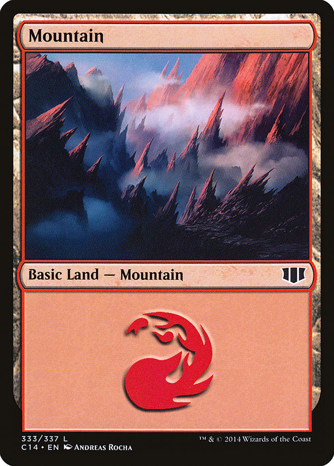 Mountain (333) [Commander 2014] | The CG Realm