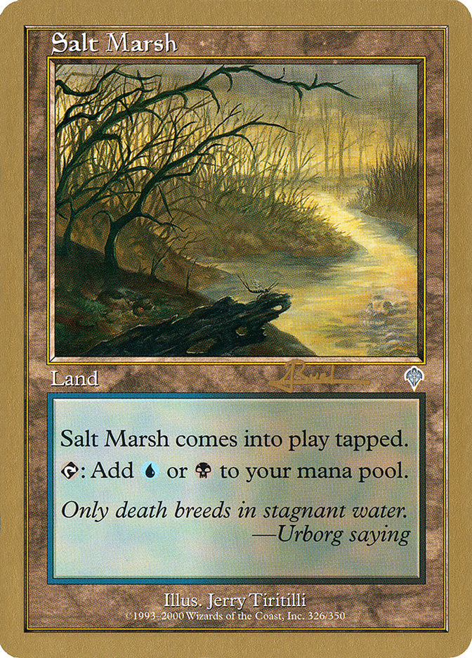 Salt Marsh (Antoine Ruel) [World Championship Decks 2001] | The CG Realm