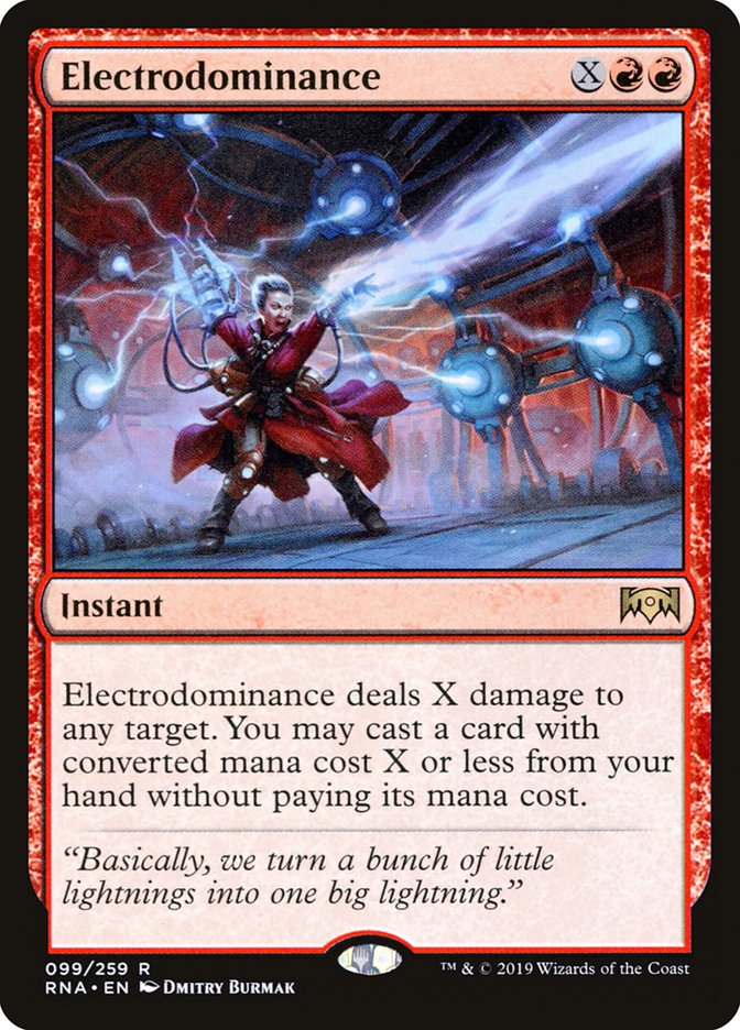 Electrodominance [Ravnica Allegiance] | The CG Realm