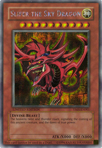 Slifer the Sky Dragon [YMA-EN001] Secret Rare | The CG Realm