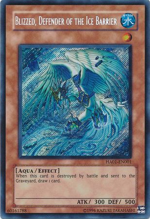 Blizzed, Defender of the Ice Barrier [HA01-EN001] Secret Rare | The CG Realm