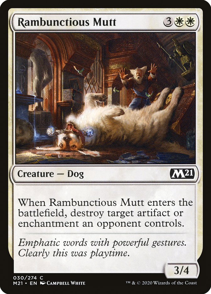 Rambunctious Mutt [Core Set 2021] | The CG Realm