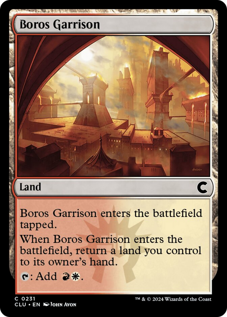 Boros Garrison [Ravnica: Clue Edition] | The CG Realm