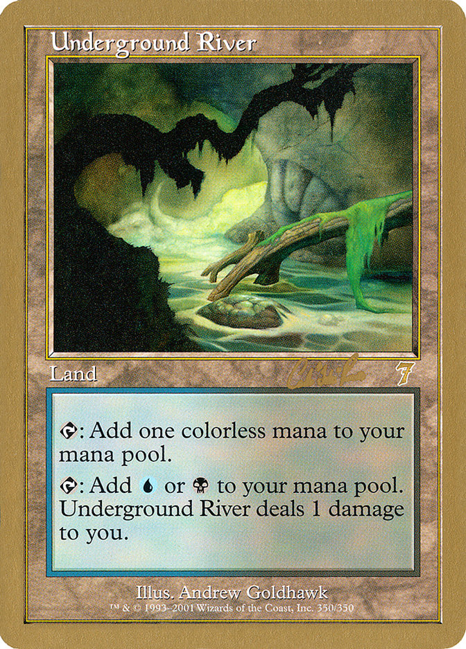 Underground River (Carlos Romao) [World Championship Decks 2002] | The CG Realm