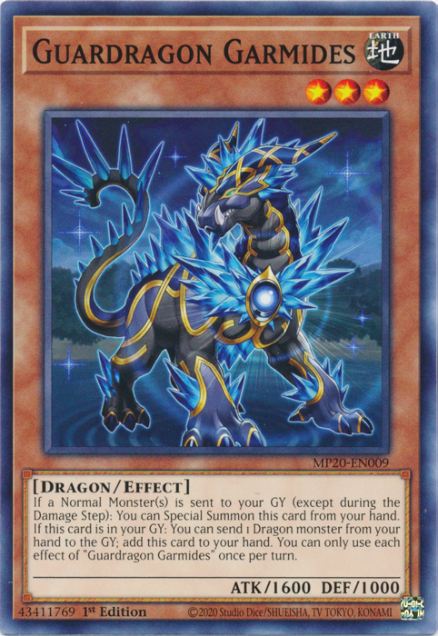 Guardragon Garmides [MP20-EN009] Common | The CG Realm