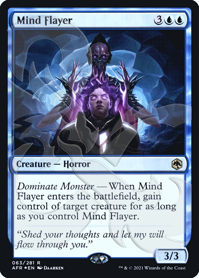 Mind Flayer (Ampersand Promo) [Dungeons & Dragons: Adventures in the Forgotten Realms Promos] | The CG Realm