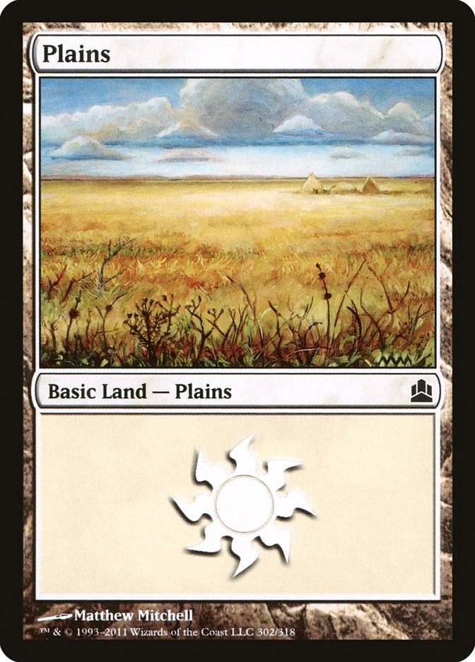 Plains (302) [Commander 2011] | The CG Realm