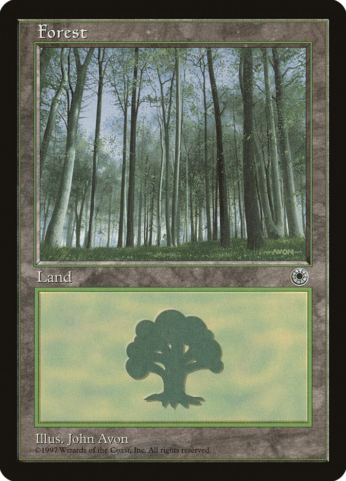 Forest (Green Signature with White Bark Trees) [Portal] | The CG Realm