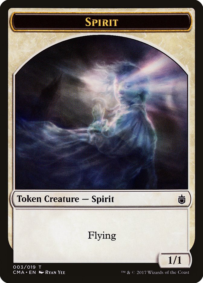 Spirit Token [Commander Anthology Tokens] | The CG Realm