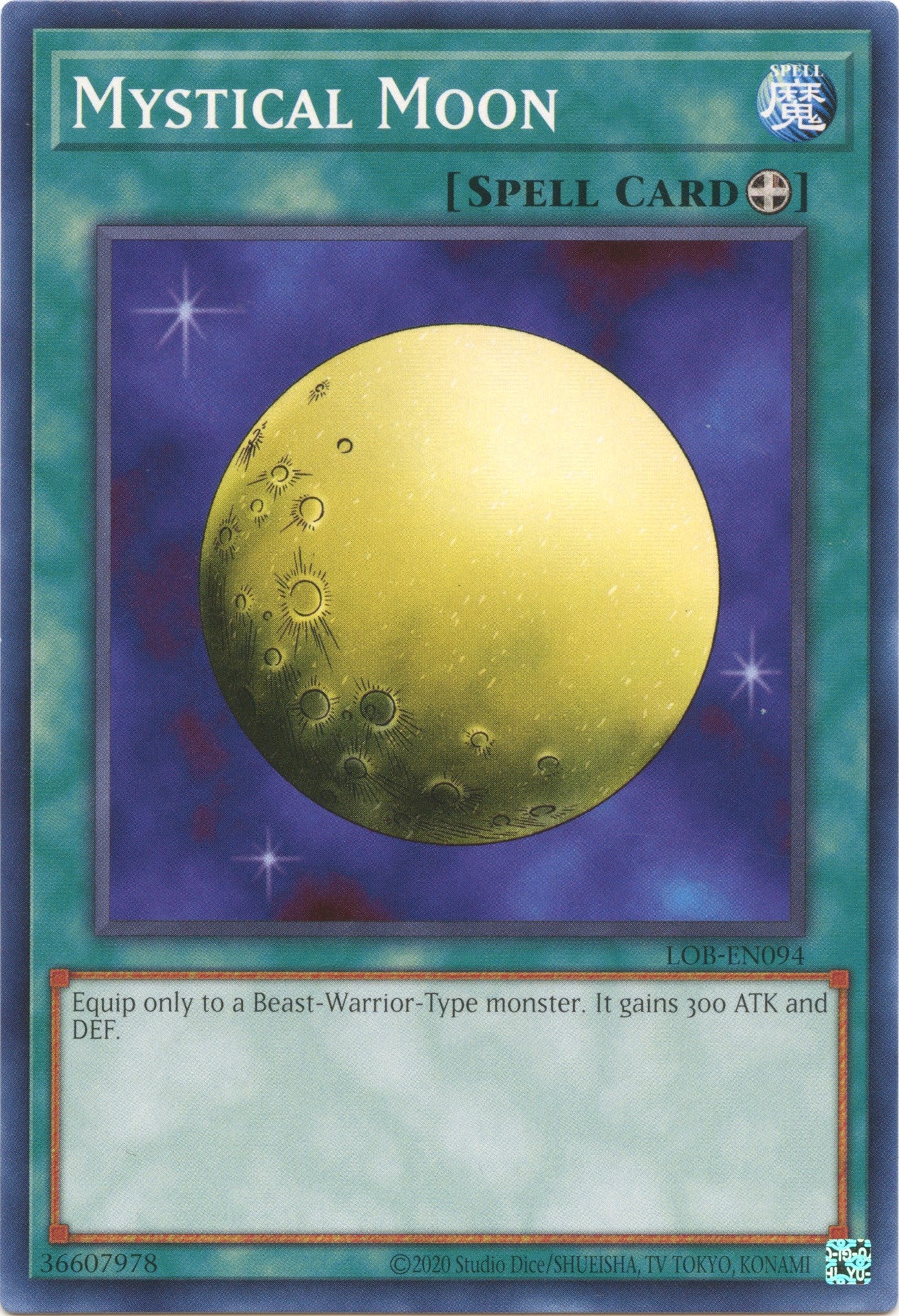 Mystical Moon (25th Anniversary) [LOB-EN094] Common | The CG Realm