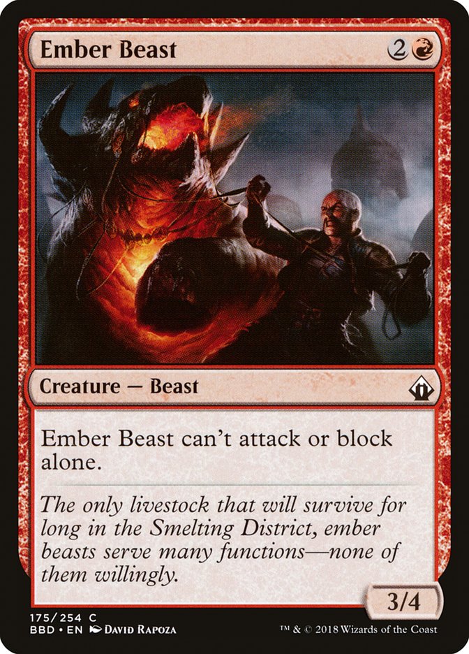 Ember Beast [Battlebond] | The CG Realm