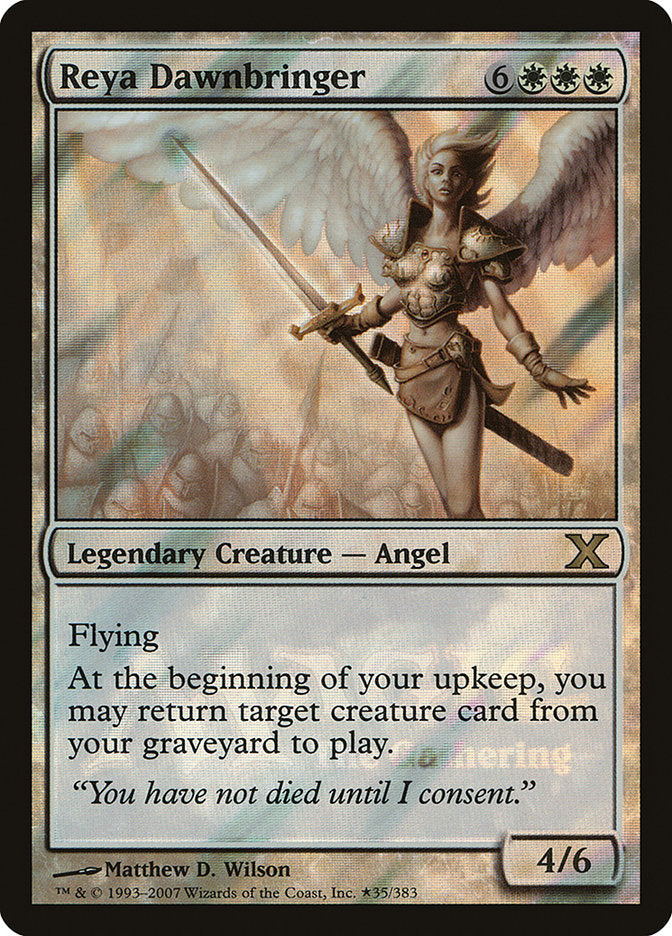 Reya Dawnbringer [Tenth Edition Prerelease Promos] | The CG Realm