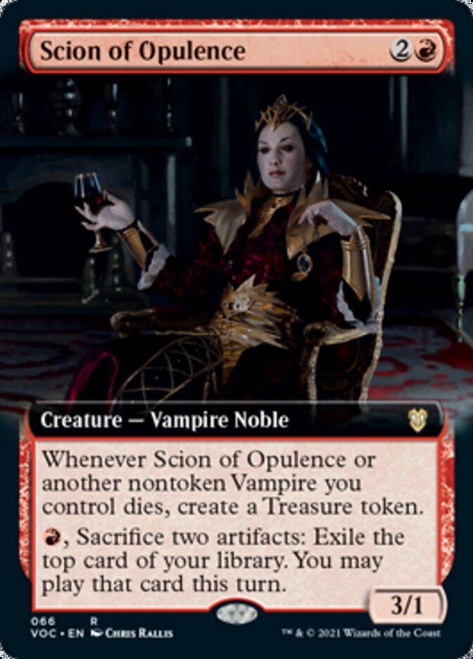 Scion of Opulence (Extended Art) [Innistrad: Crimson Vow Commander] | The CG Realm