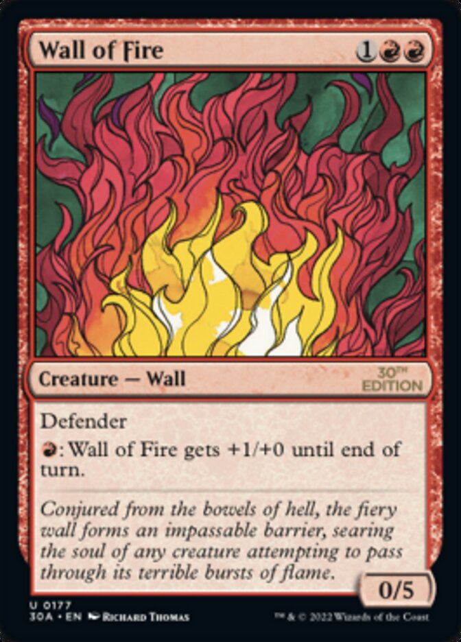 Wall of Fire [30th Anniversary Edition] | The CG Realm