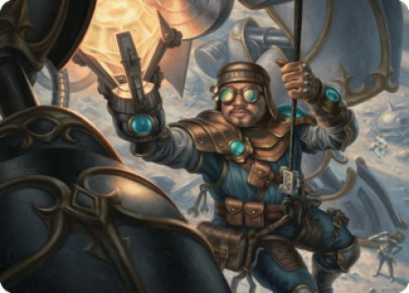 Powerstone Engineer Art Card [The Brothers' War Art Series] | The CG Realm