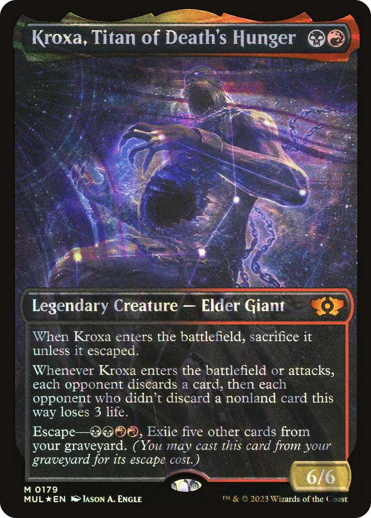 Kroxa, Titan of Death's Hunger (Halo Foil) [Multiverse Legends] | The CG Realm