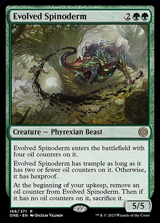 Evolved Spinoderm [Phyrexia: All Will Be One] | The CG Realm