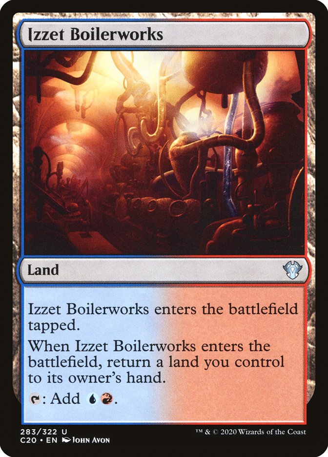 Izzet Boilerworks [Commander 2020] | The CG Realm