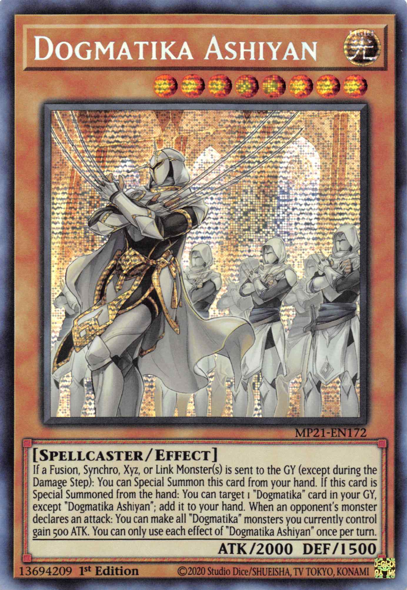 Dogmatika Ashiyan [MP21-EN172] Prismatic Secret Rare | The CG Realm