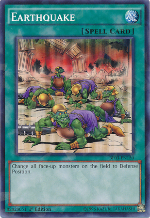 Earthquake [BP03-EN150] Shatterfoil Rare | The CG Realm