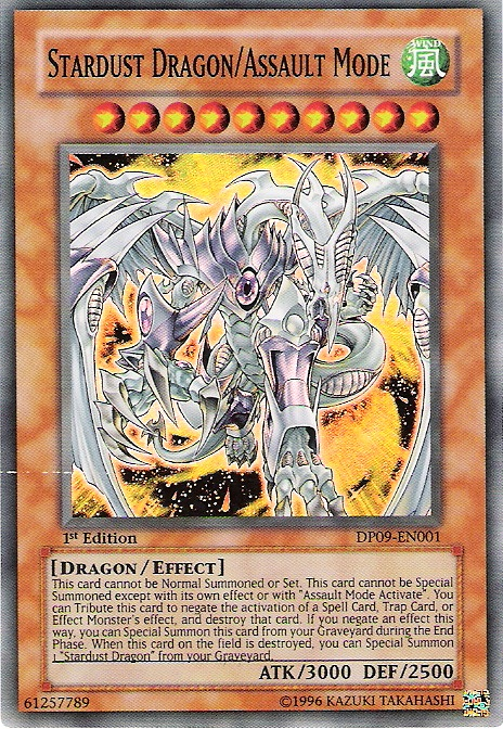 Stardust Dragon/Assault Mode [DP09-EN001] Super Rare | The CG Realm