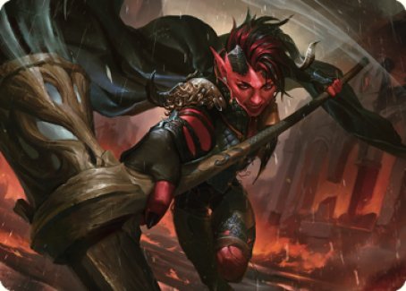 Karlach, Fury of Avernus Art Card (34) [Commander Legends: Battle for Baldur's Gate Art Series] | The CG Realm