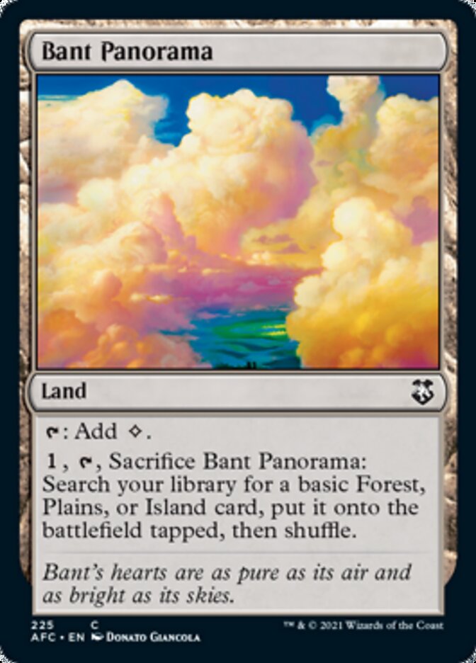 Bant Panorama [Dungeons & Dragons: Adventures in the Forgotten Realms Commander] | The CG Realm