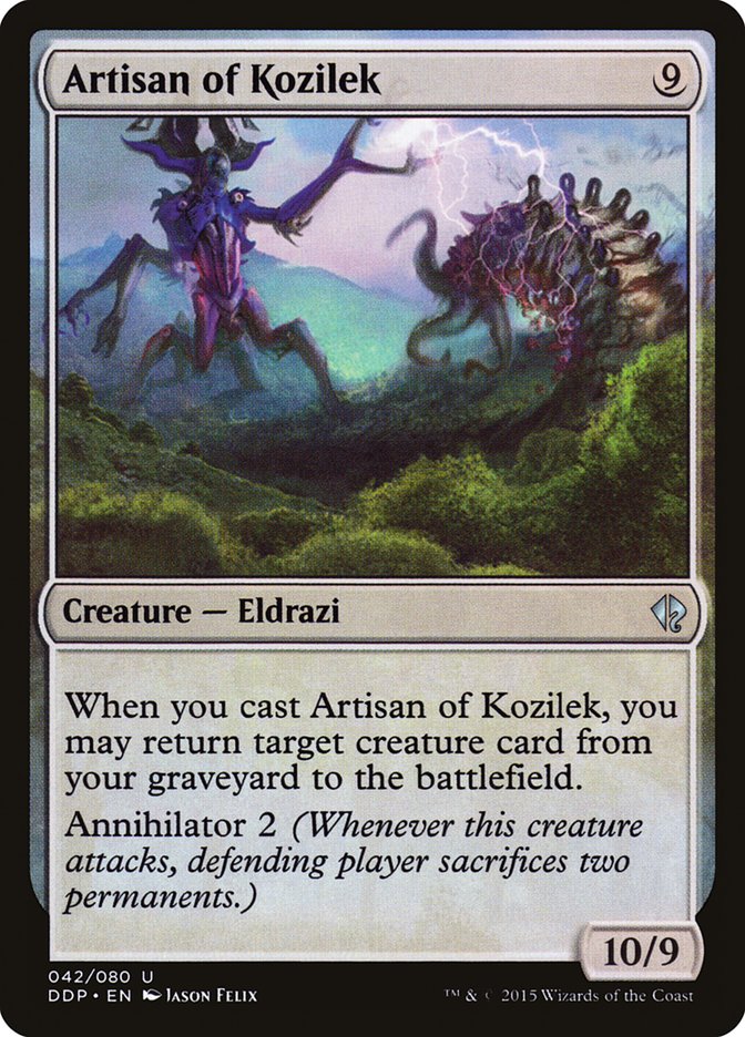 Artisan of Kozilek [Duel Decks: Zendikar vs. Eldrazi] | The CG Realm