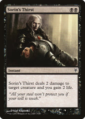 Sorin's Thirst [Duel Decks: Sorin vs. Tibalt] | The CG Realm