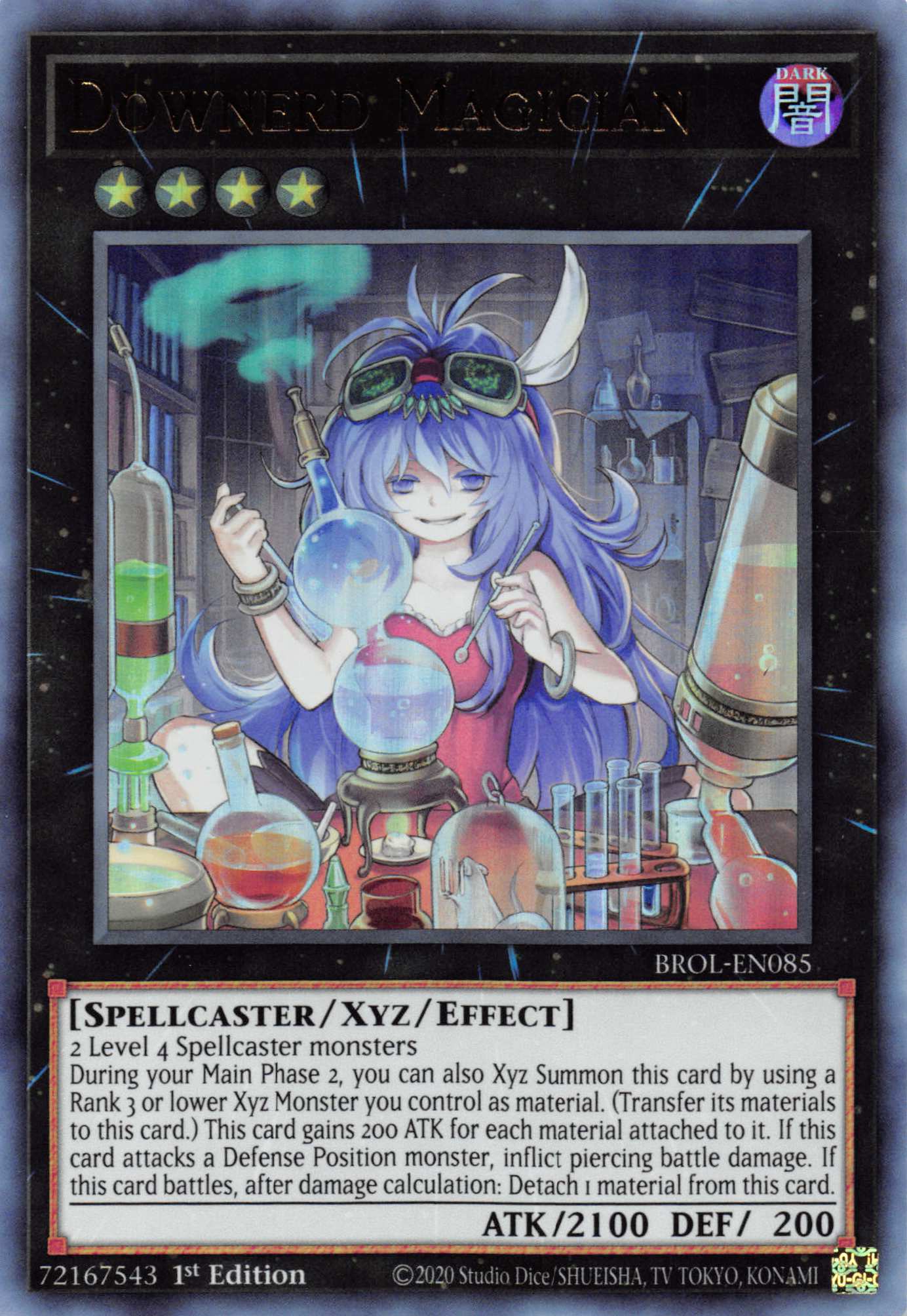 Downerd Magician [BROL-EN085] Ultra Rare | The CG Realm