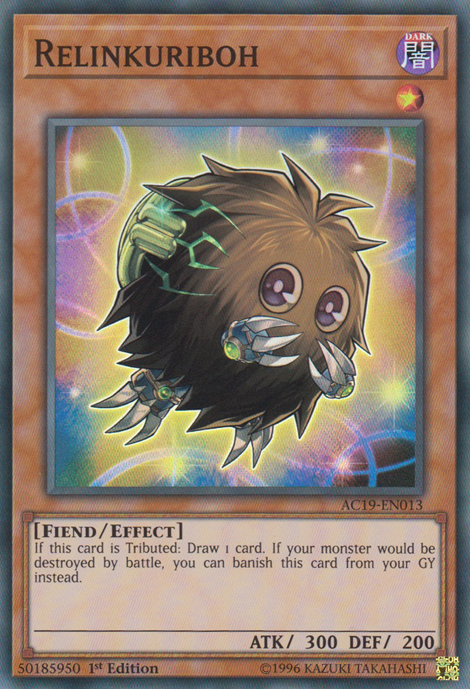 Relinkuriboh [AC19-EN013] Super Rare | The CG Realm