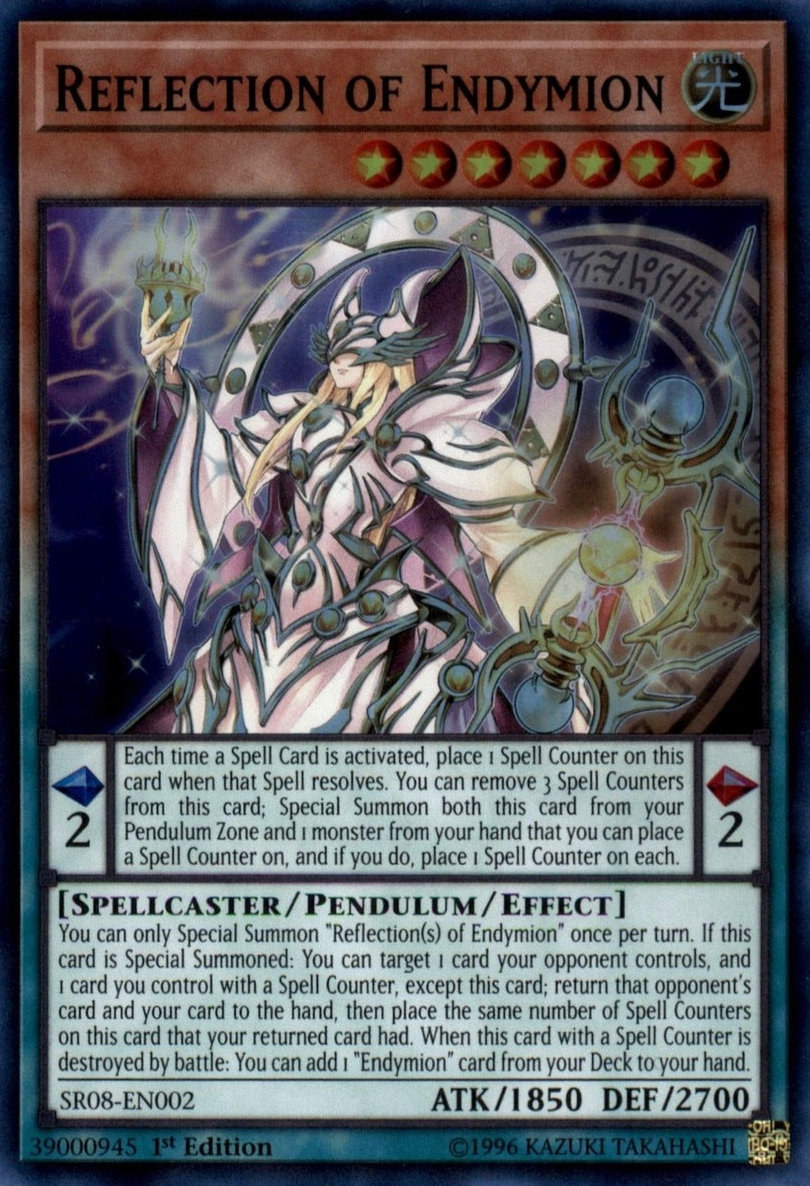 Reflection of Endymion [SR08-EN002] Super Rare | The CG Realm