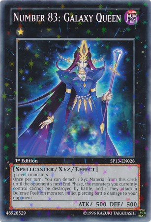 Number 83: Galaxy Queen [SP13-EN028] Starfoil Rare | The CG Realm