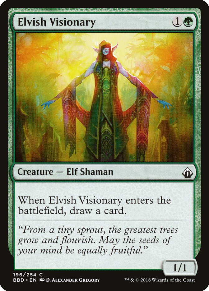 Elvish Visionary [Battlebond] | The CG Realm