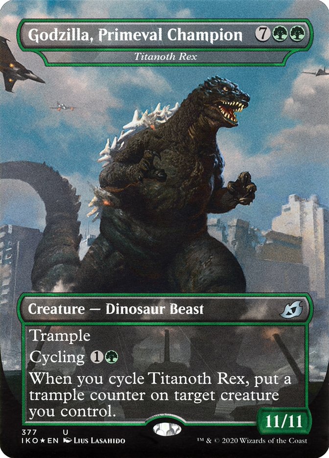 Titanoth Rex - Godzilla, Primeval Champion (Godzilla Series) [Ikoria: Lair of Behemoths] | The CG Realm