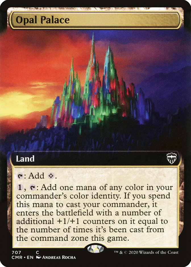 Opal Palace (Extended Art) [Commander Legends] | The CG Realm