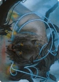 Bind the Monster Art Card [Kaldheim Art Series] | The CG Realm