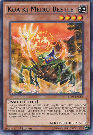 Koa'ki Meiru Beetle [BP03-EN066] Rare | The CG Realm